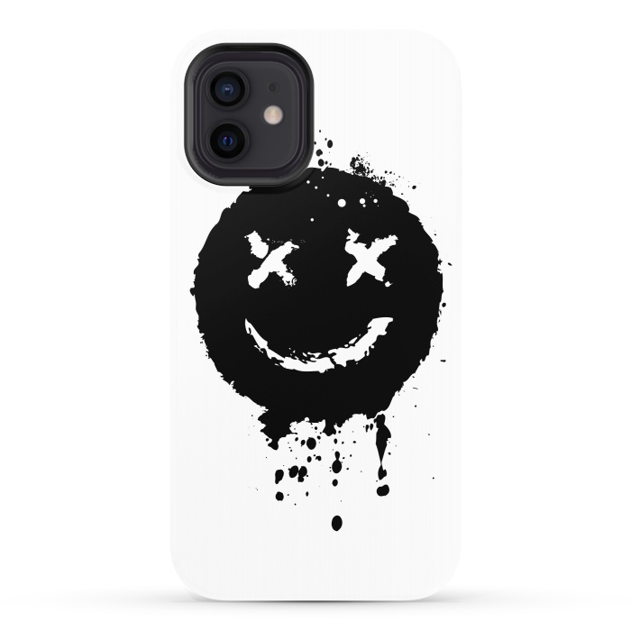 iPhone 12 StrongFit Confused Smile by Sitchko