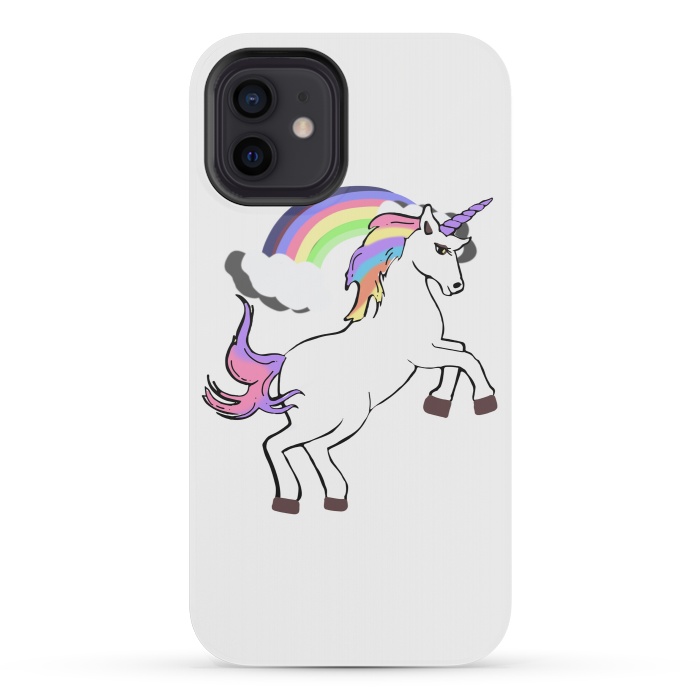 iPhone 12 mini StrongFit Unicorn Pride by MUKTA LATA BARUA