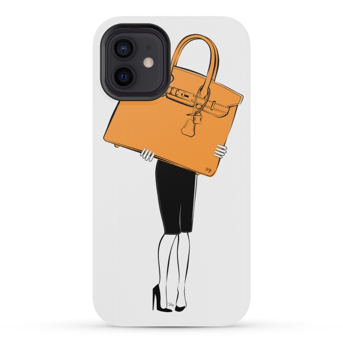 iPhone 12 mini StrongFit Big Hermes Bag by Martina
