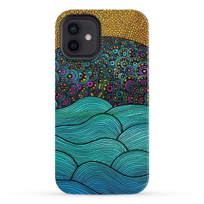 iPhone 12 mini StrongFit Oceania this one by Pom Graphic Design