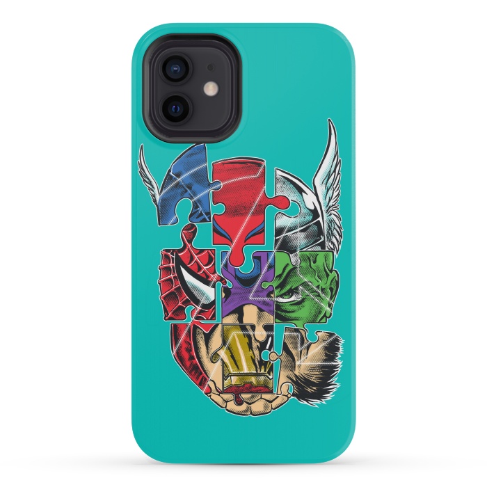 iPhone 12 mini StrongFit Almighty Avenger by Branko Ricov