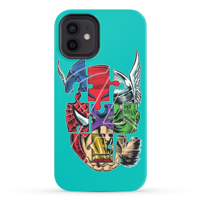 iPhone 12 StrongFit Almighty Avenger by Branko Ricov
