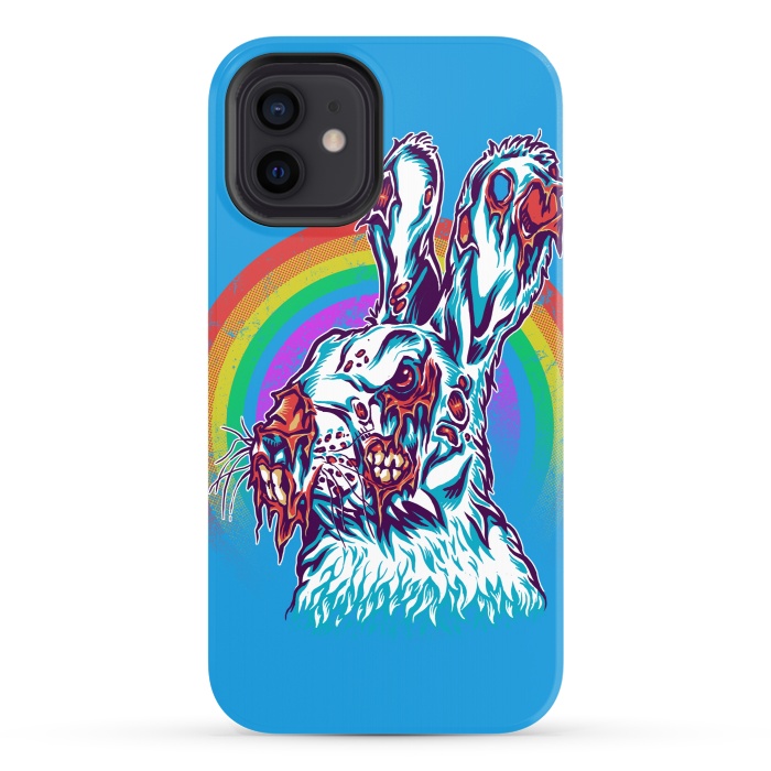 iPhone 12 StrongFit Zombie Rabbit by Branko Ricov