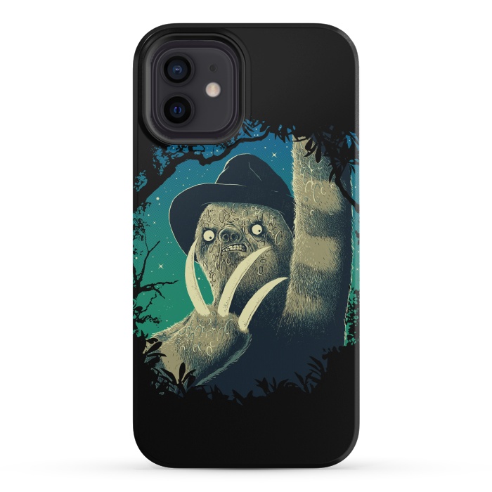iPhone 12 mini StrongFit Sloth Freddy by Branko Ricov