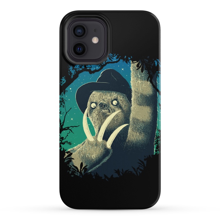 iPhone 12 StrongFit Sloth Freddy by Branko Ricov