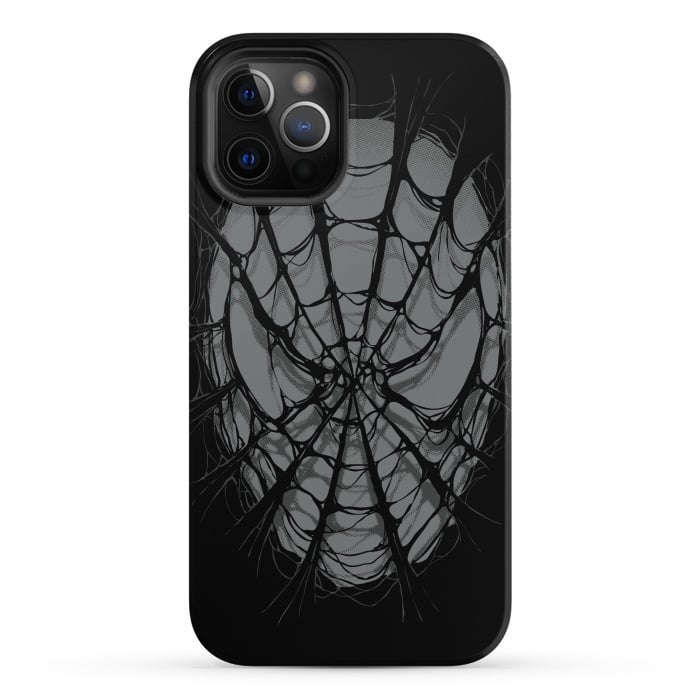 iPhone 12 Pro StrongFit SpiderWeb by Branko Ricov