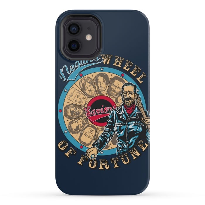 iPhone 12 mini StrongFit Wheel of Fortune by Branko Ricov