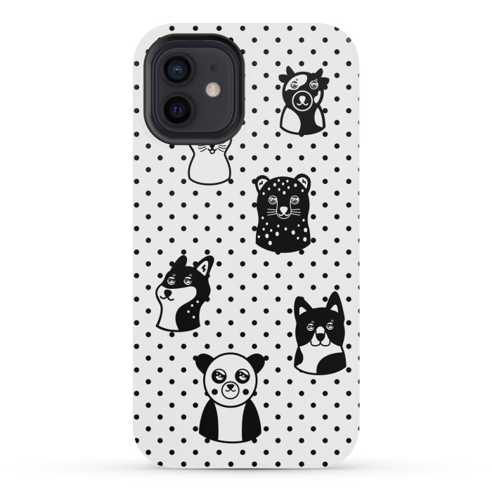 iPhone 12 mini StrongFit ANIMAL KINGDOM by Michael Cheung