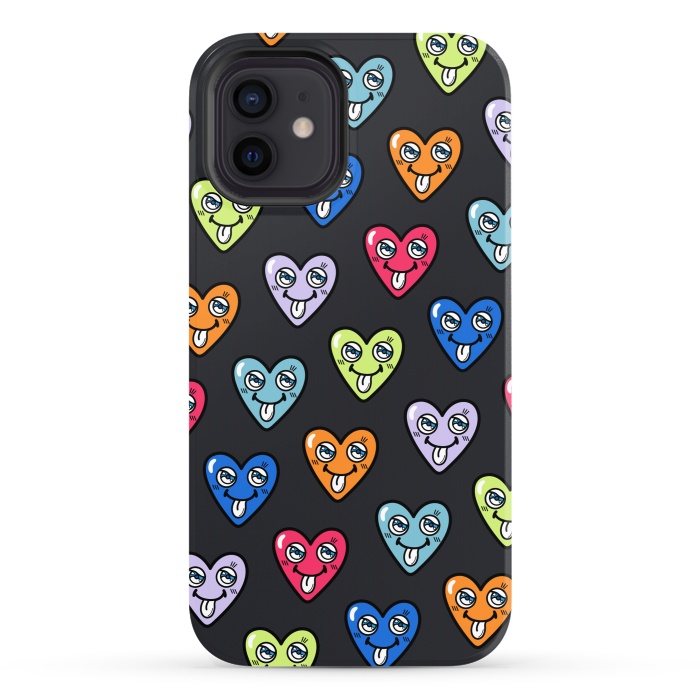iPhone 12 StrongFit LOVE HEARTS by Michael Cheung