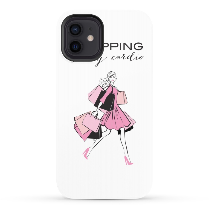 iPhone 12 StrongFit Shopping Girl by Martina