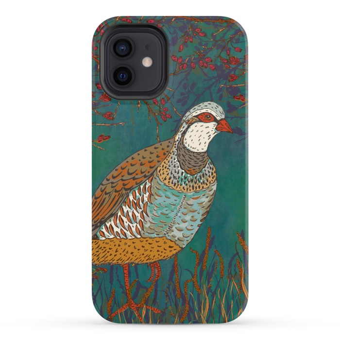 iPhone 12 StrongFit Partridge by Lotti Brown