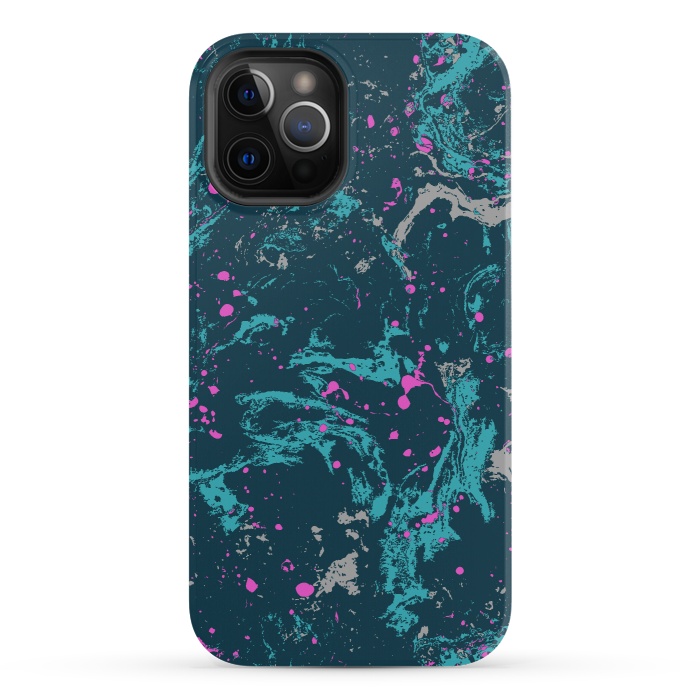 iPhone 12 Pro StrongFit Marble by Susanna Nousiainen