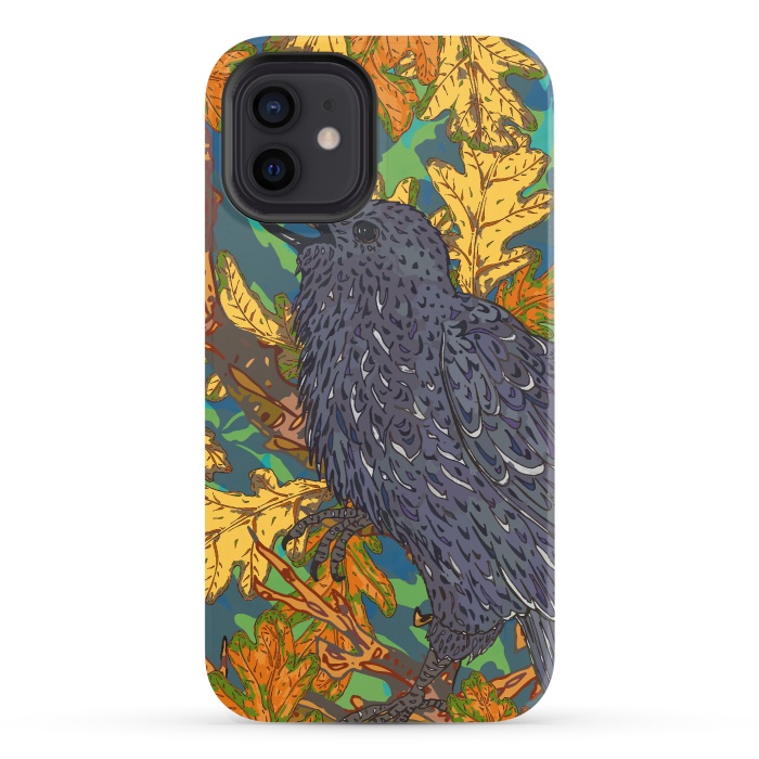 iPhone 12 StrongFit Raven and Oak by Lotti Brown