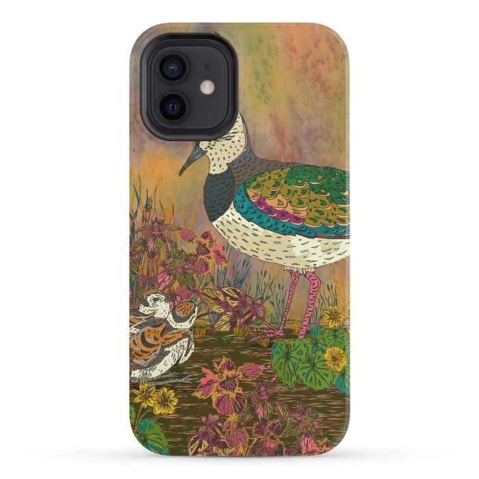 iPhone 12 StrongFit Lapwing Revival by Lotti Brown