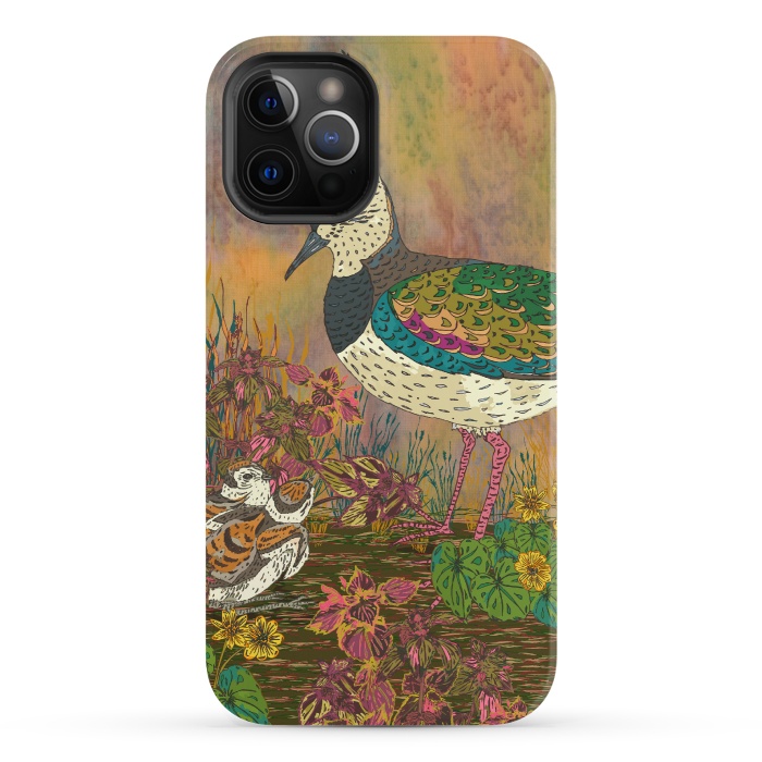 iPhone 12 Pro StrongFit Lapwing Revival by Lotti Brown