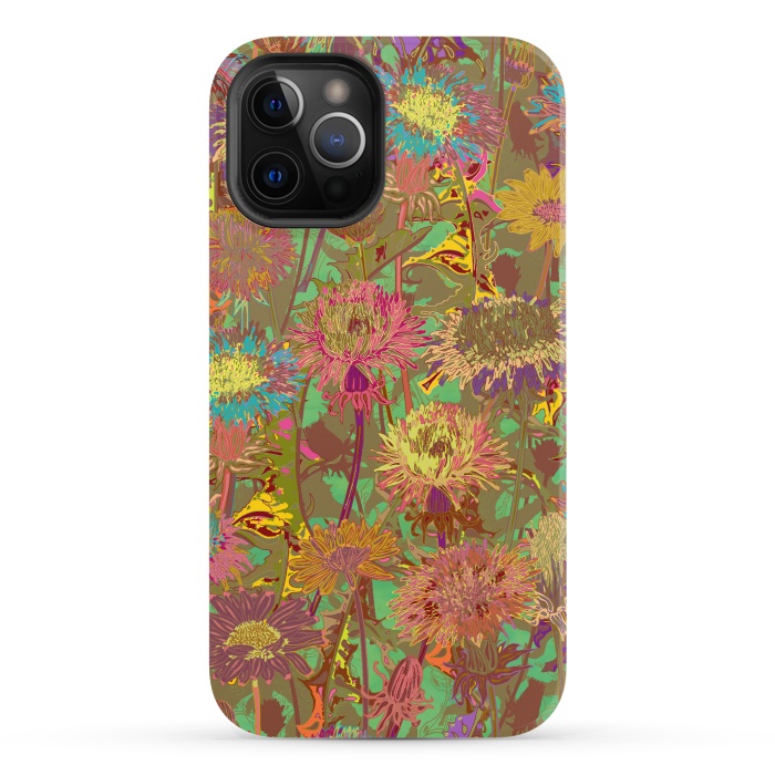 iPhone 12 Pro StrongFit Dandelion Dawn by Lotti Brown