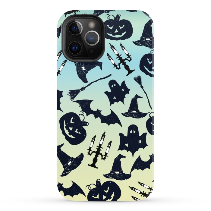 iPhone 12 Pro StrongFit Spooky Halloween by Allgirls Studio