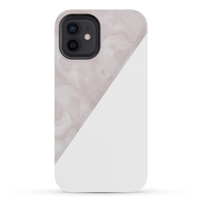 iPhone 12 mini StrongFit Dusty Marble by Zala Farah