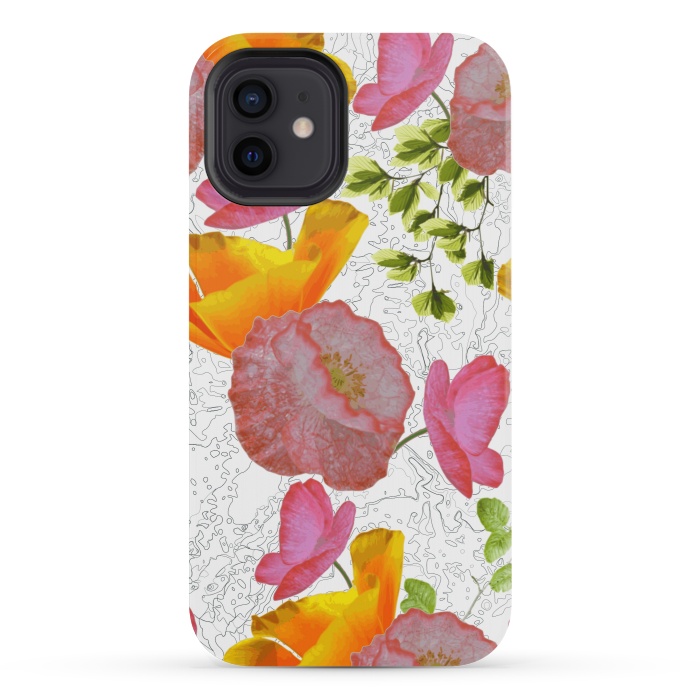 iPhone 12 mini StrongFit New Flowers by Zala Farah