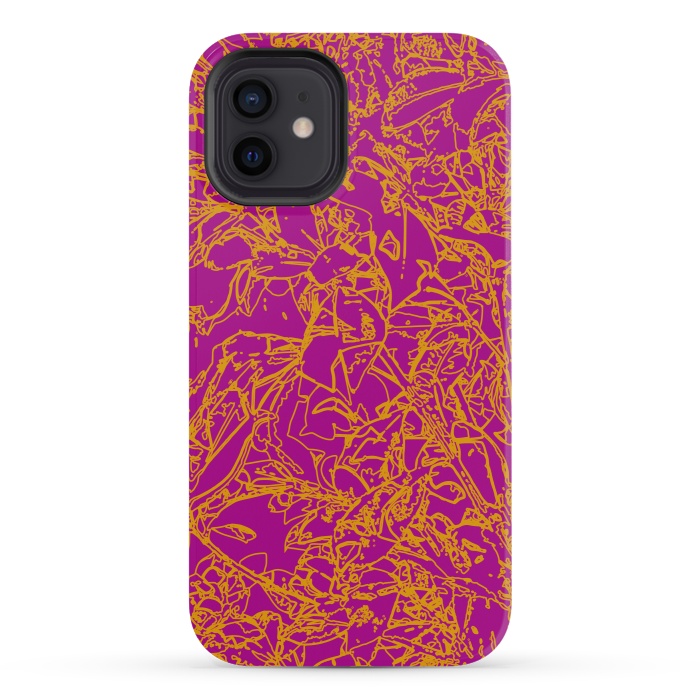 iPhone 12 mini StrongFit Exotic Jungle by Zala Farah