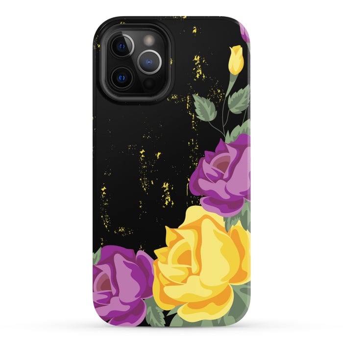 iPhone 12 Pro StrongFit Violets by Rossy Villarreal