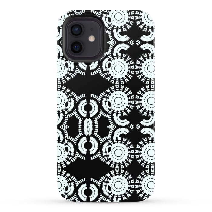 iPhone 12 StrongFit Inner Workings by Bettie * Blue