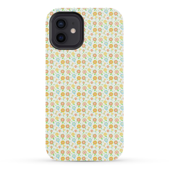 iPhone 12 mini StrongFit Tiny Sweeties by Bettie * Blue