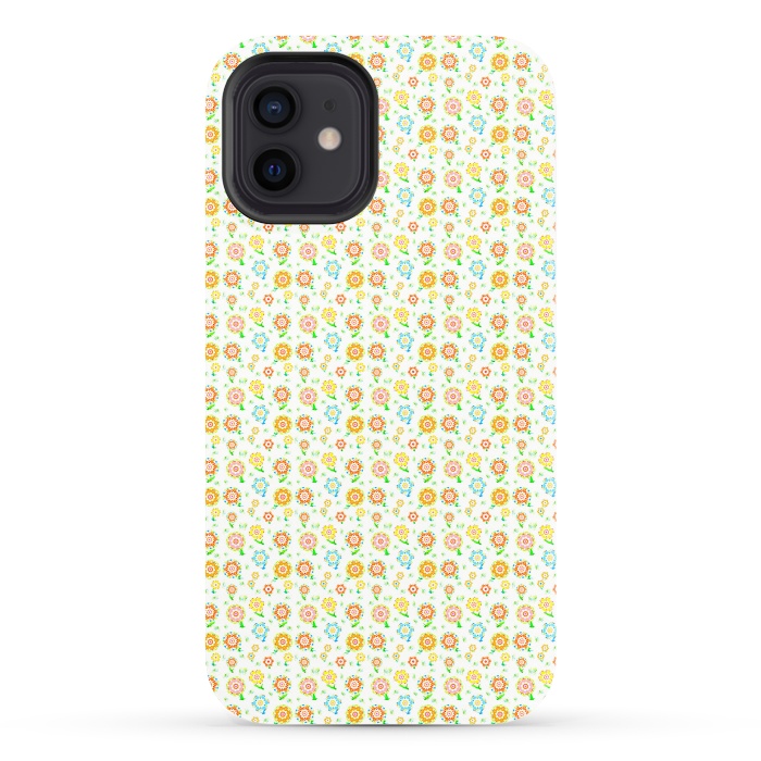 iPhone 12 StrongFit Tiny Sweeties by Bettie * Blue