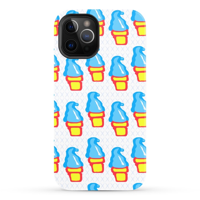 iPhone 12 Pro StrongFit We All Scream for Ice Cream by Bettie * Blue