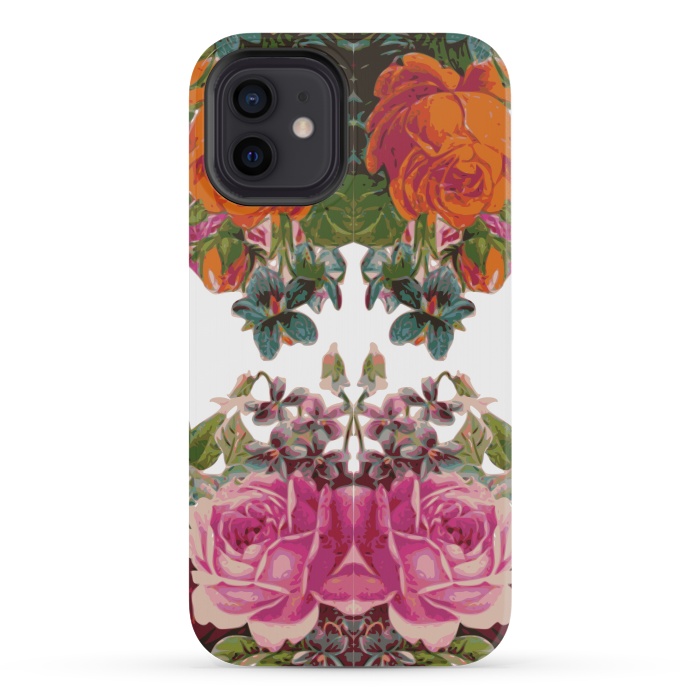 iPhone 12 mini StrongFit Flora Pattern by Zala Farah