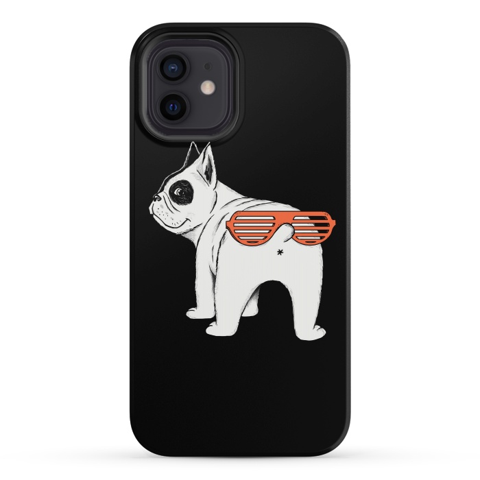 iPhone 12 StrongFit Dog second face by Coffee Man