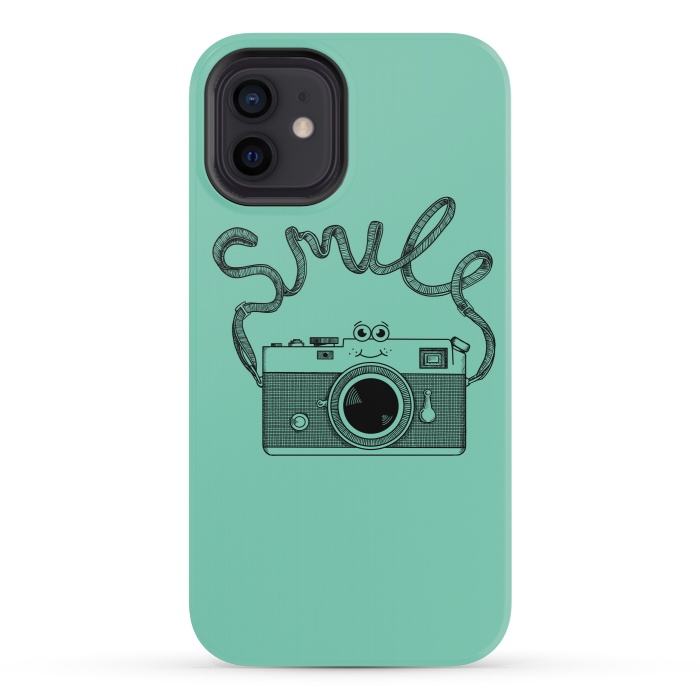 iPhone 12 mini StrongFit Smile by Coffee Man
