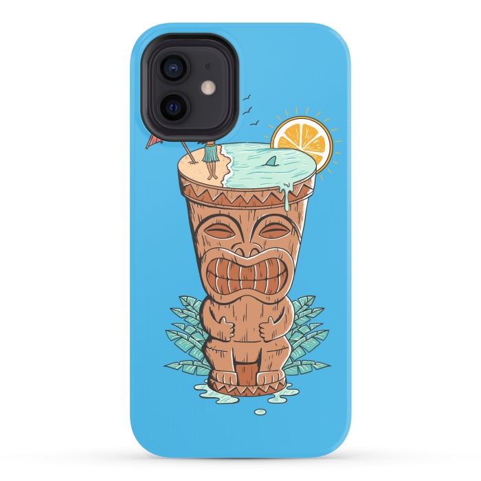iPhone 12 StrongFit Tiki Drink by Coffee Man