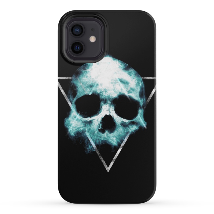 iPhone 12 mini StrongFit Skull by Mitxel Gonzalez
