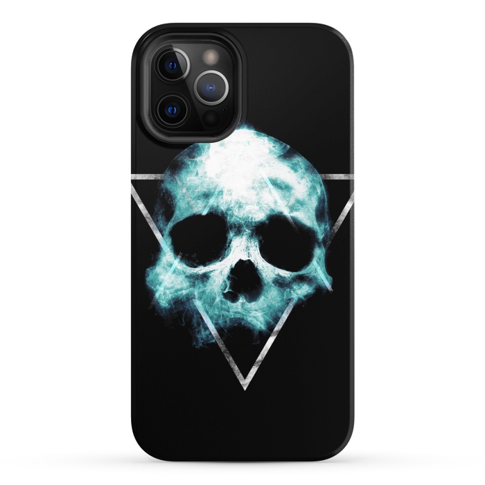 iPhone 12 Pro StrongFit Skull by Mitxel Gonzalez
