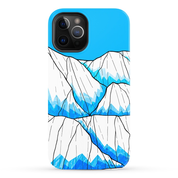 iPhone 12 Pro StrongFit Glacier hills by Steve Wade (Swade)