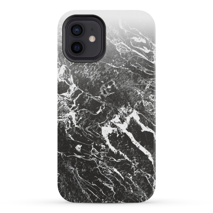 iPhone 12 mini StrongFit The Misty Waves by Steve Wade (Swade)