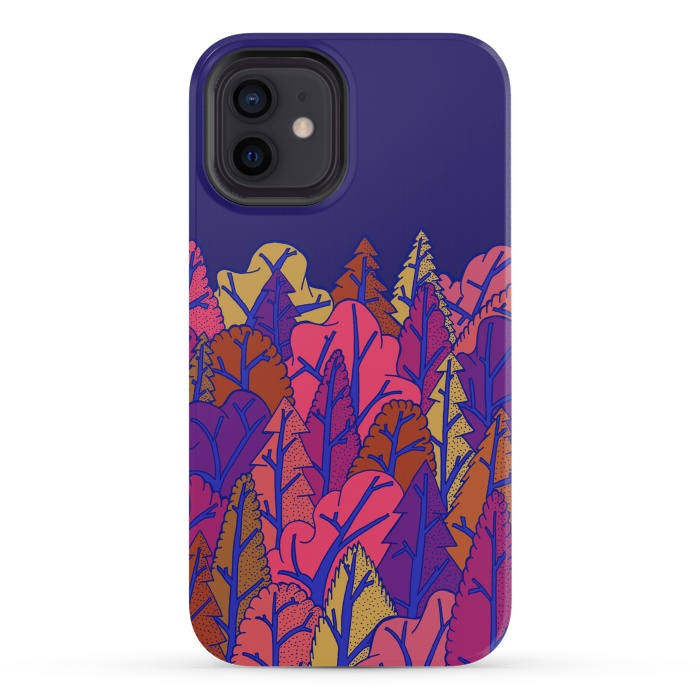 iPhone 12 mini StrongFit The Deep Woodland by Steve Wade (Swade)