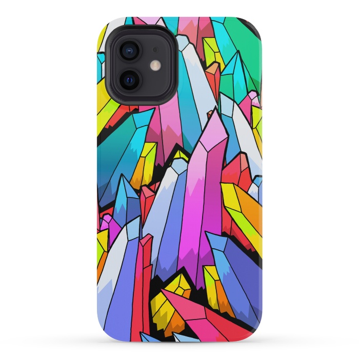 iPhone 12 mini StrongFit Colour Crystals  by Steve Wade (Swade)
