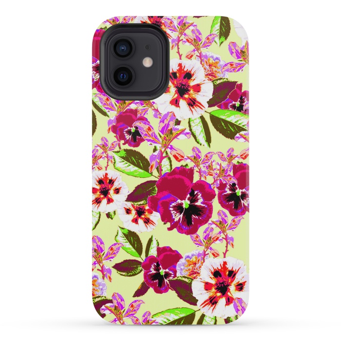 iPhone 12 mini StrongFit Tropical Botanic Garden by Zala Farah