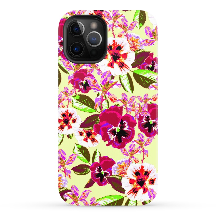 iPhone 12 Pro StrongFit Tropical Botanic Garden by Zala Farah