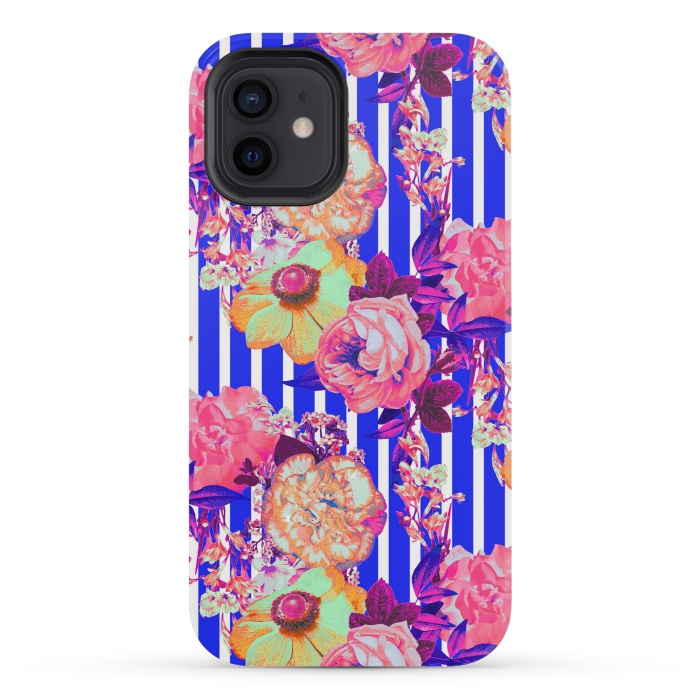 iPhone 12 mini StrongFit Cute Summer Bloom by Zala Farah