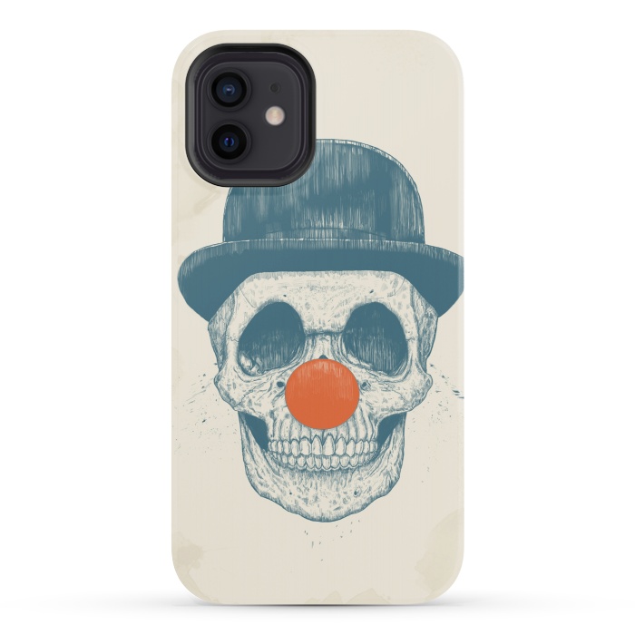 iPhone 12 StrongFit Dead clown by Balazs Solti