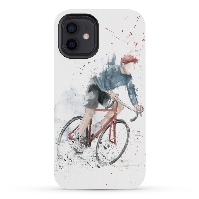 iPhone 12 mini StrongFit I want to ride my bicycle by Balazs Solti