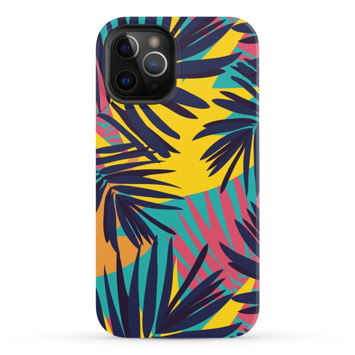 iPhone 12 Pro StrongFit Tropical Jungle by Zoe Charlotte