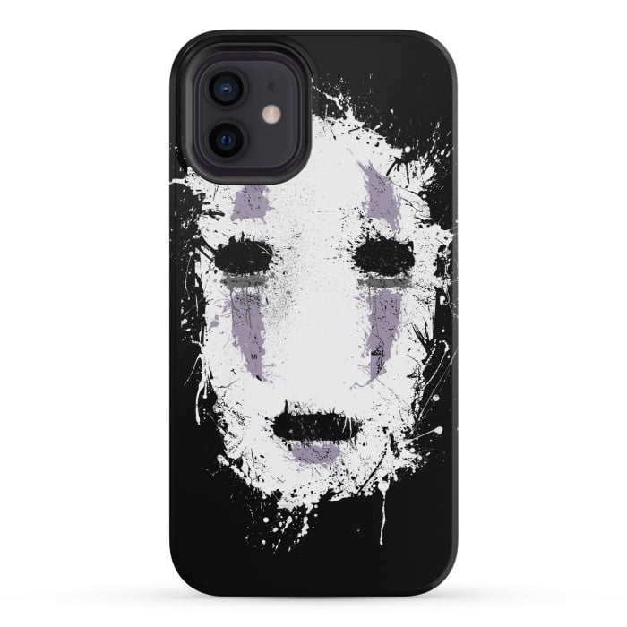 iPhone 12 mini StrongFit Ink no face by Denis Orio Ibañez