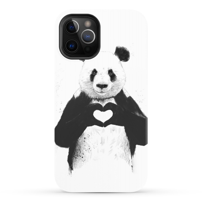 iPhone 12 Pro StrongFit All you need is love by Balazs Solti