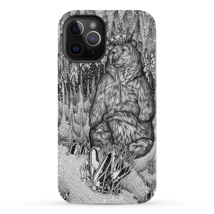 iPhone 12 Pro StrongFit Cave of the Bear King by ECMazur 