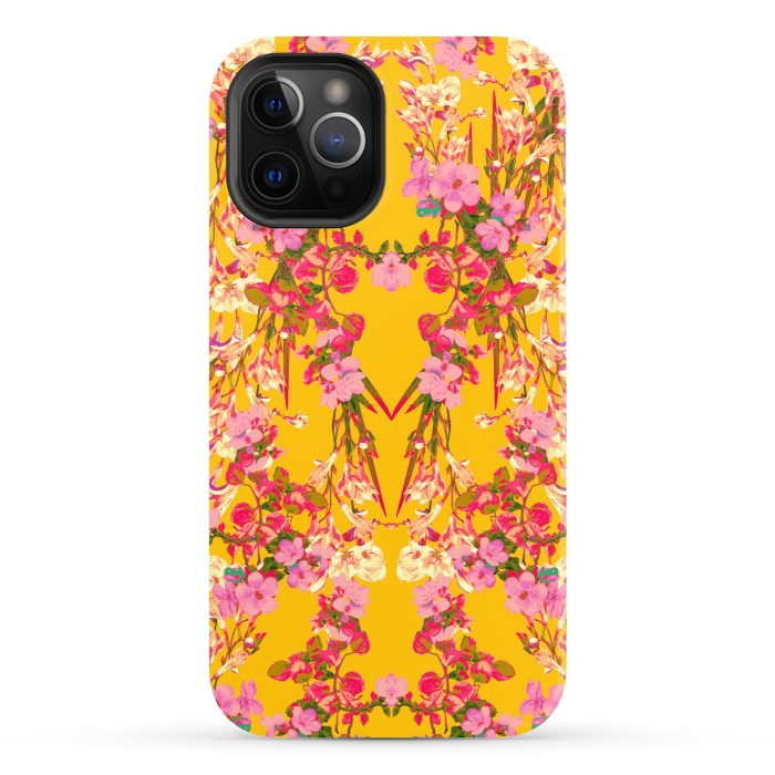 iPhone 12 Pro StrongFit Floral Decor by Zala Farah