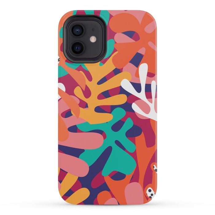 iPhone 12 mini StrongFit Matisse pattern 006 by Jelena Obradovic